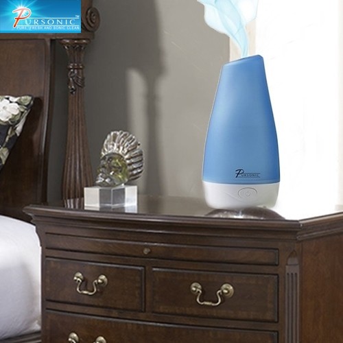 Pursonic Aroma Diffuser and Humidifier With 2 Scented Oils Included