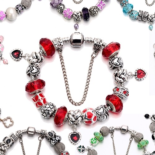 European Charm Bracelet 10 Styles