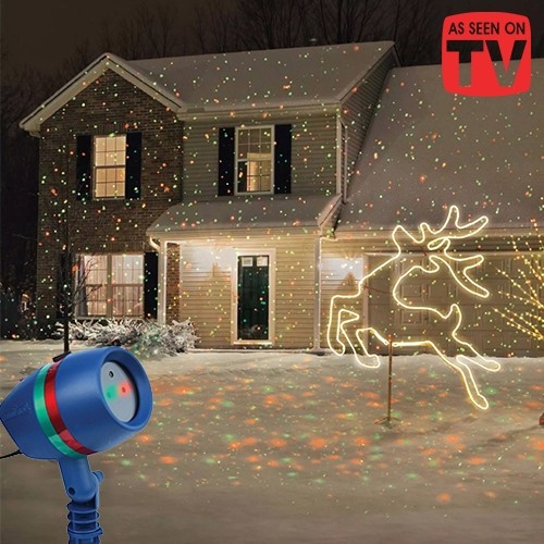 1 and 2 Pack Star Shower Motion Laser Lights Projector