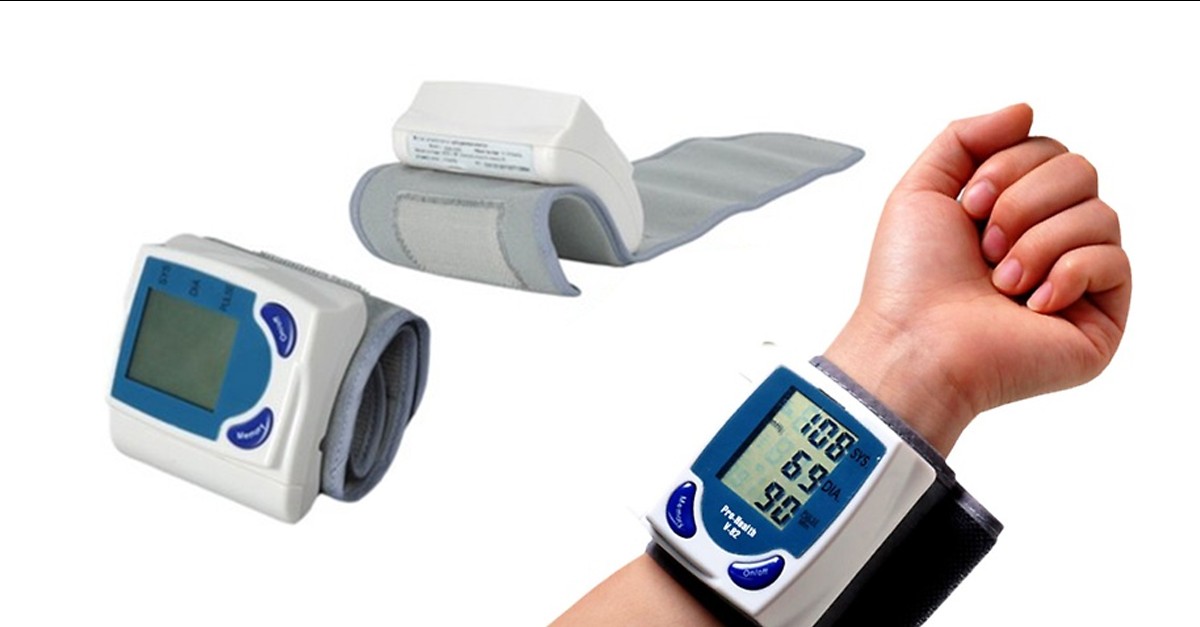 Wristband Blood Pressure Monitor