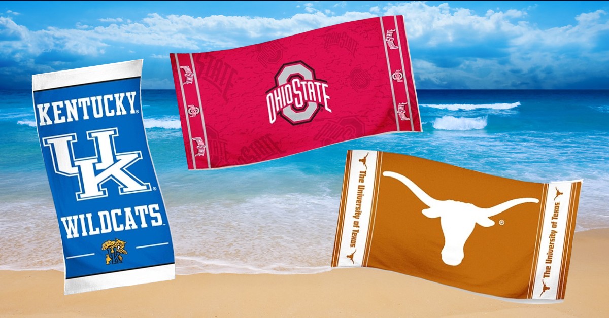 NCAA Beach Towels 36 Teams