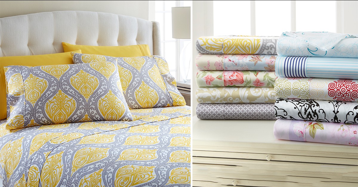 6 Piece Set Hotel 5th Ave Prestige Sheet Set 10 Patterns