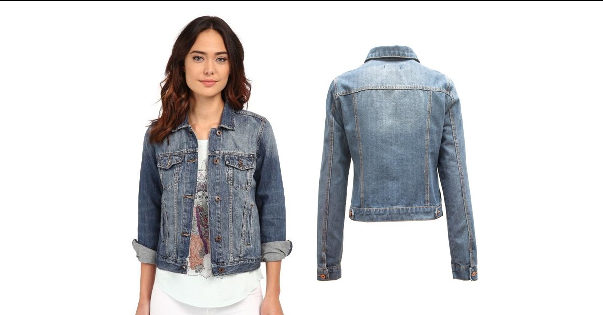 Vintage Style Classic Denim Jacket 4 Sizes