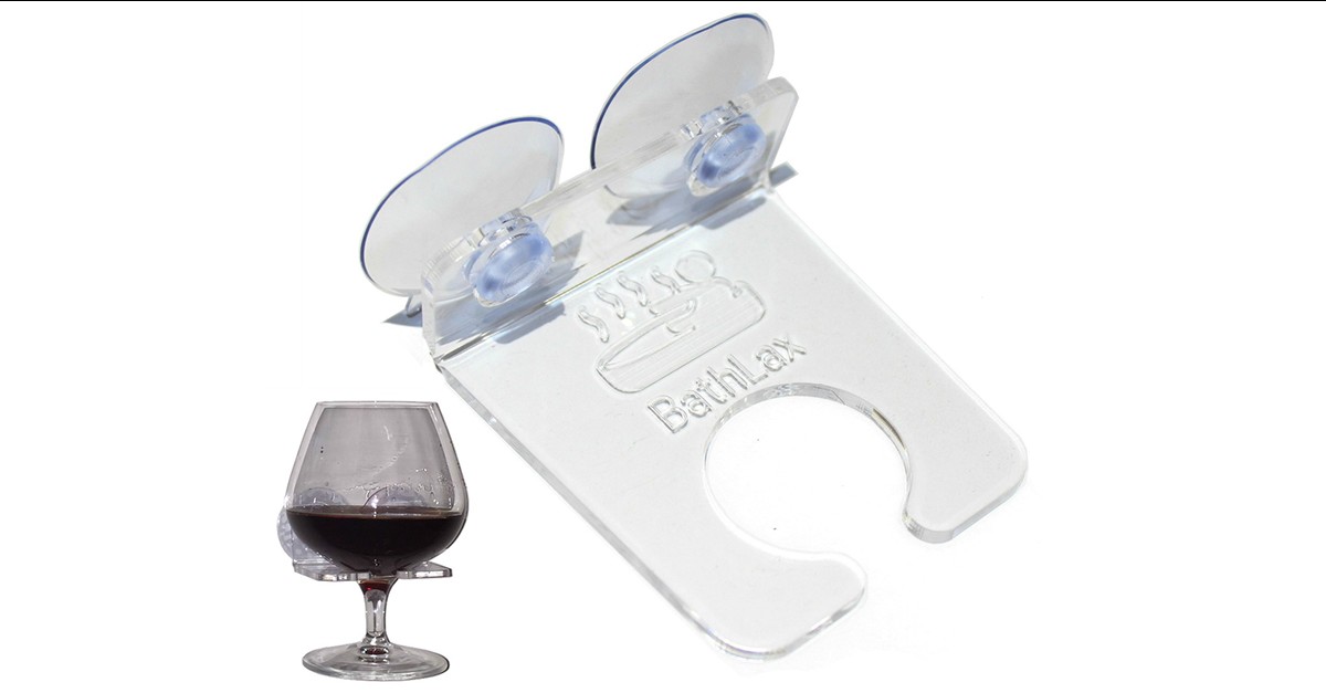 tub wine glass holder
