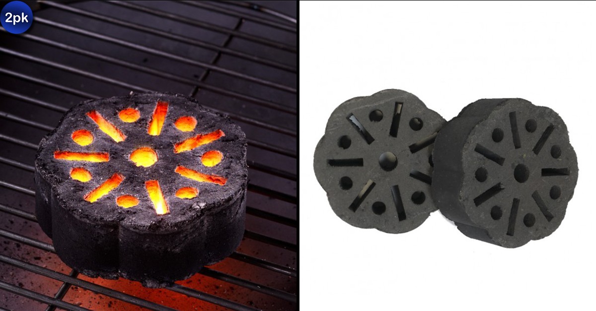 2Pack Premium Barbecue Briquettes