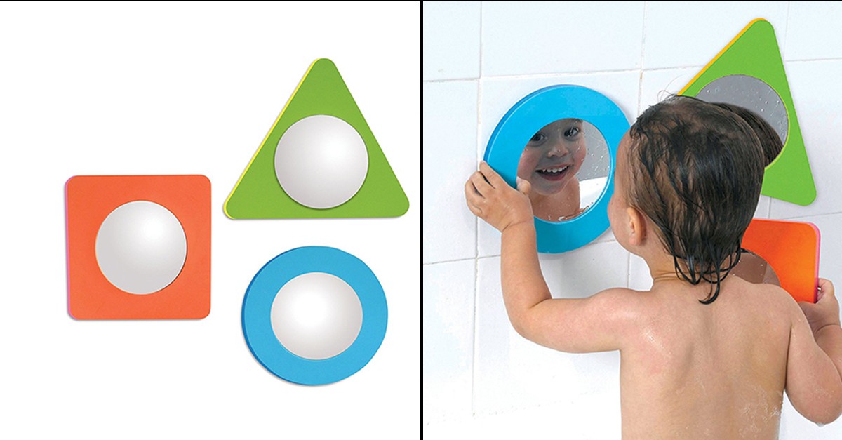 Edushape Foam Sticking Toy Mirrors