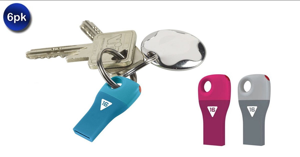 6 Pack: EMTEC 16GB USB 2.0 Flash Drive
