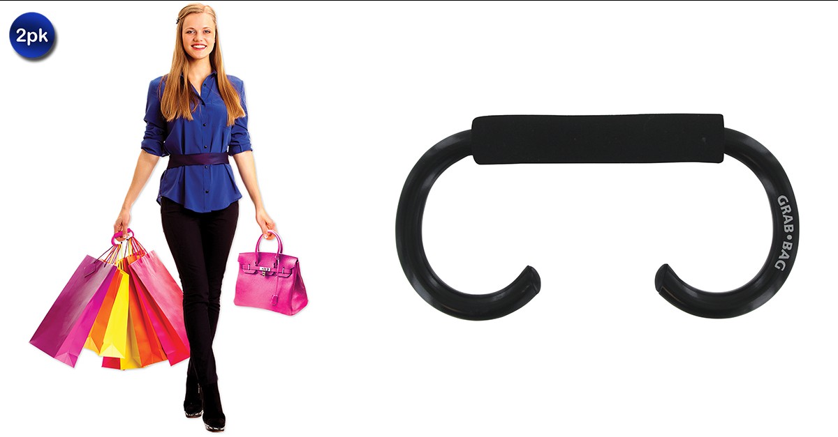 2 Pack MultiBag Carrying Handle Assorted Colors