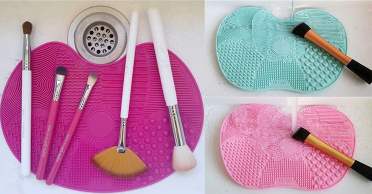 Large Makeup Brush Cleaning Pad