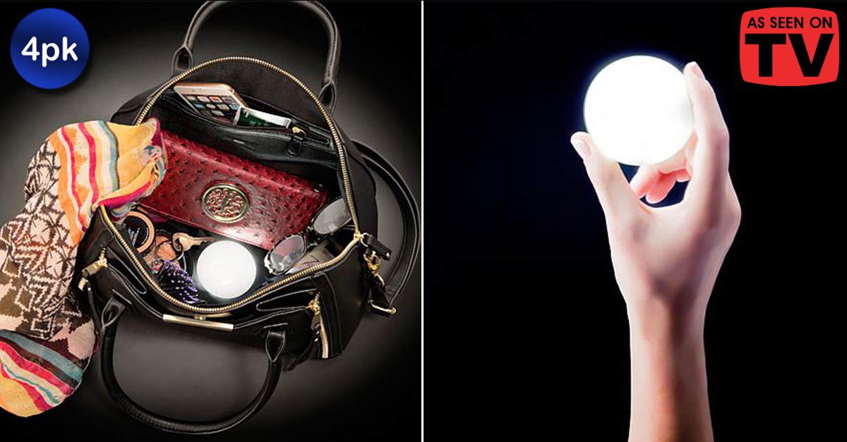 4 Pack Motion Activated Portable Luma Lights