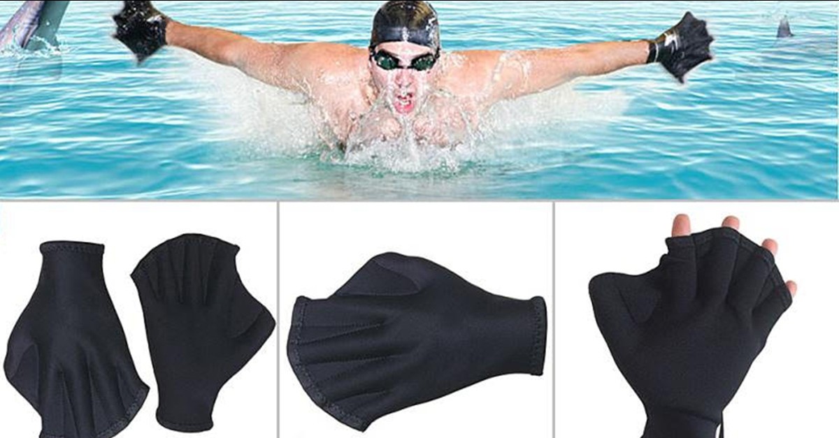 Swimming Gloves 3 Colors