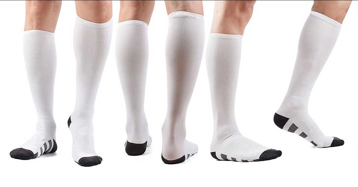 3 Pairs Extreme Fit Compression Circulatory Socks