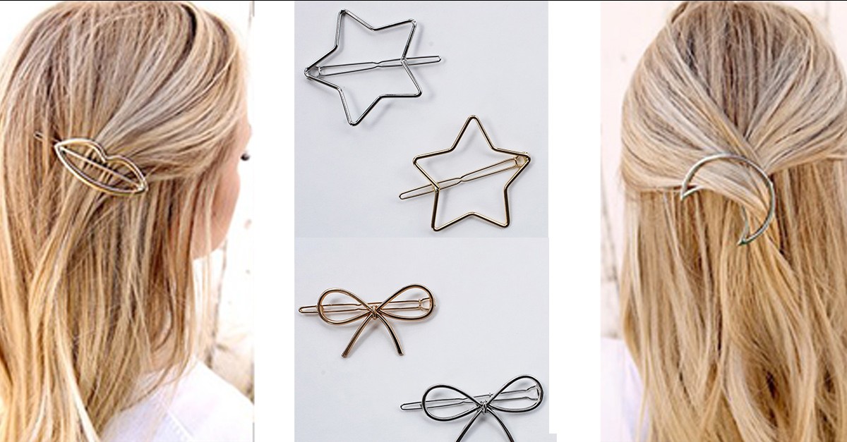 Geometric Hair Clips 14 Styles