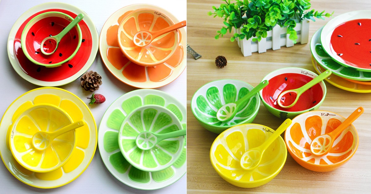 3 Piece Fruit Bowl Set 4 Styles