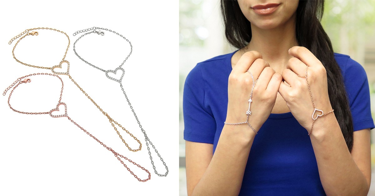 Finger Chain Link Bracelets 12 Styles