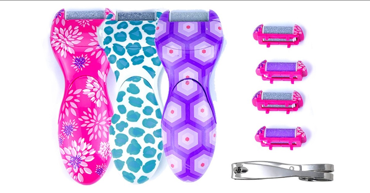 Ped Egg Pedicure & Callus Remover Set