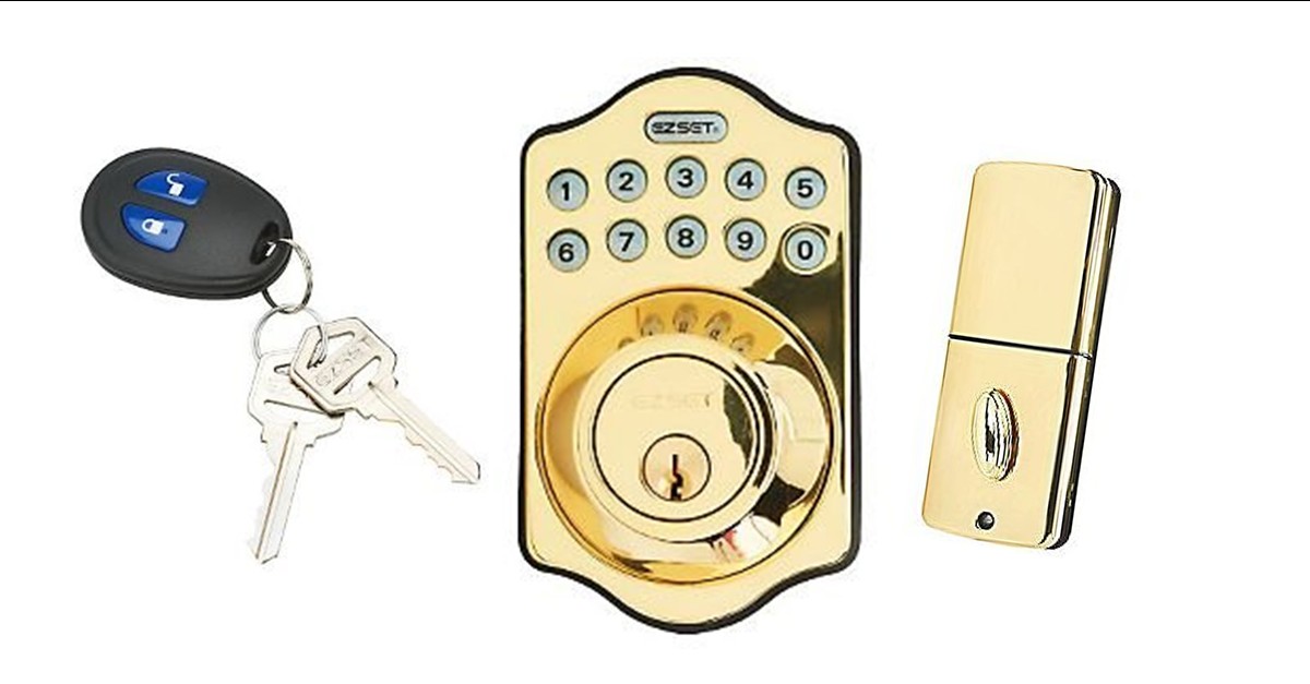 EZ Set Electronic Keyless Deadbolt