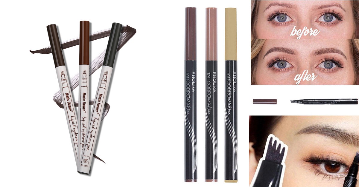 Eyebrow Pen with Microblading Effects