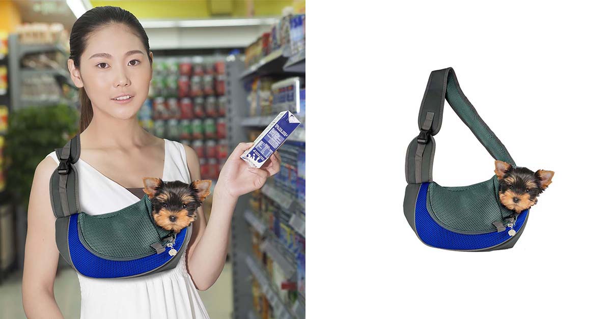 HandsFree Pet Travel Carrier Shoulder Sling Bag 4 Colors