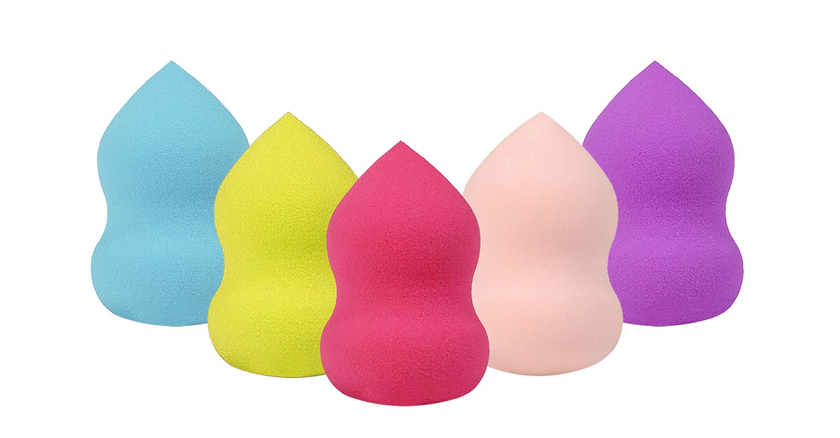 5 or 10 Pack Makeup Blender Beauty Sponge