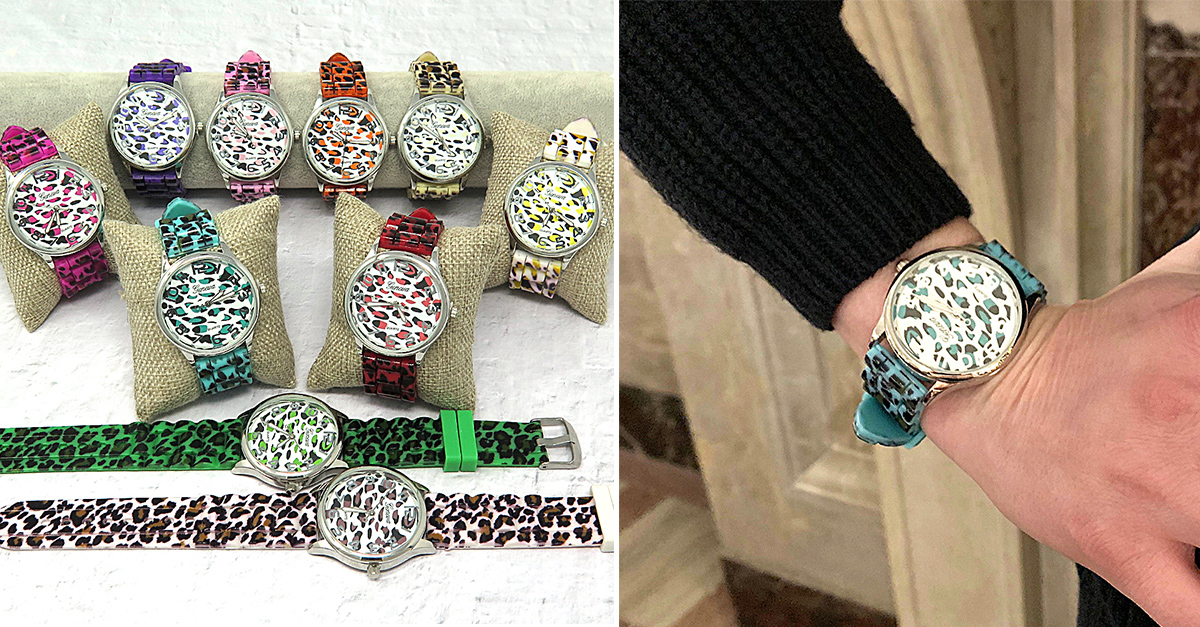 Trendy Print Watches 10 Colors
