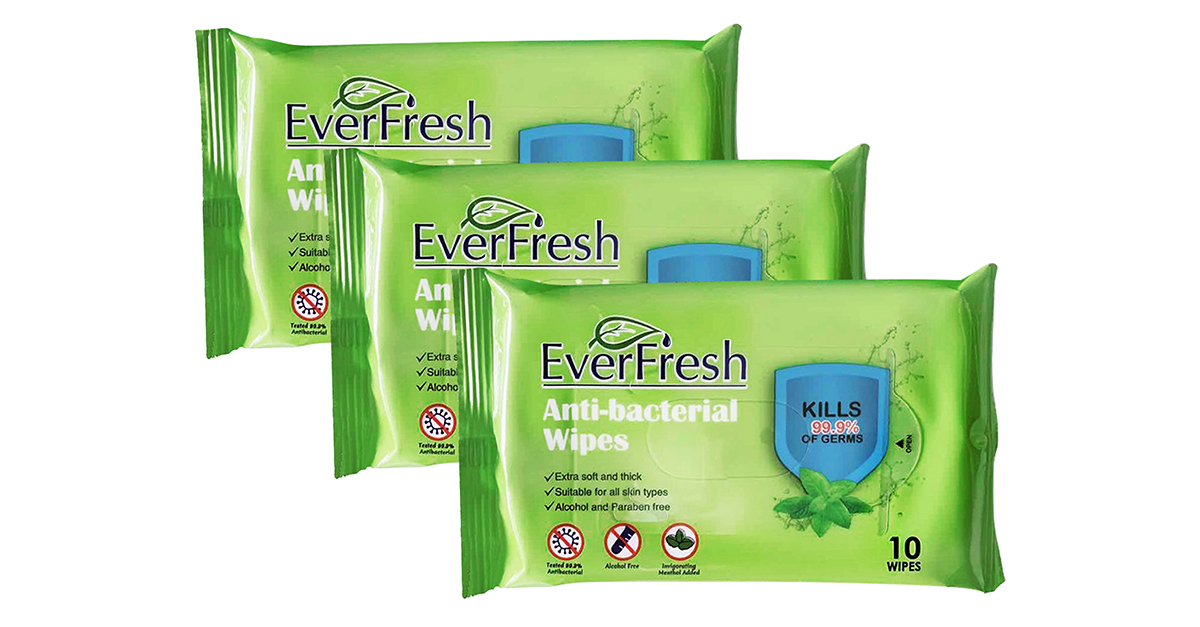 AntiBacterial Wipes 3 Options