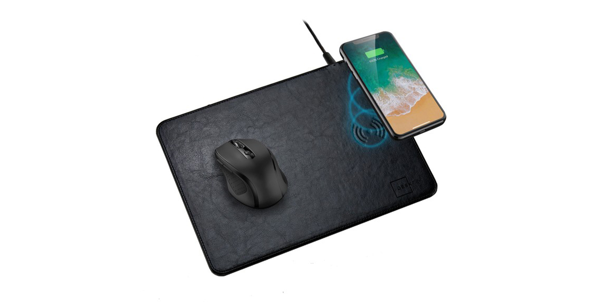 DeskTek Wireless Charging Mouse Pad