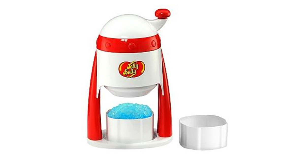 Jelly Belly Portable Manual Ice Shaver for Snow Cones and Slushies