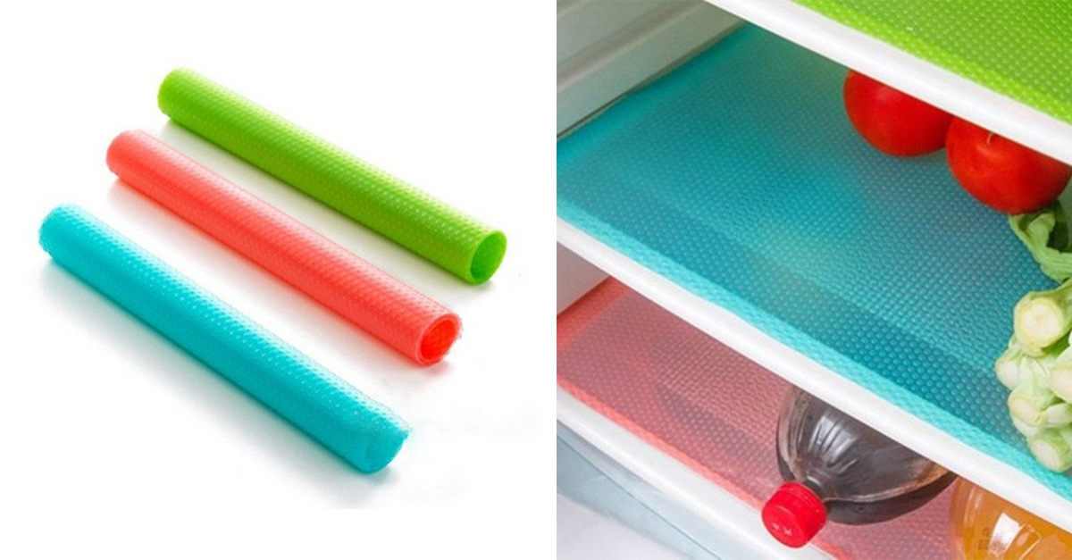 4 or 8 Pack Refrigerator Mats