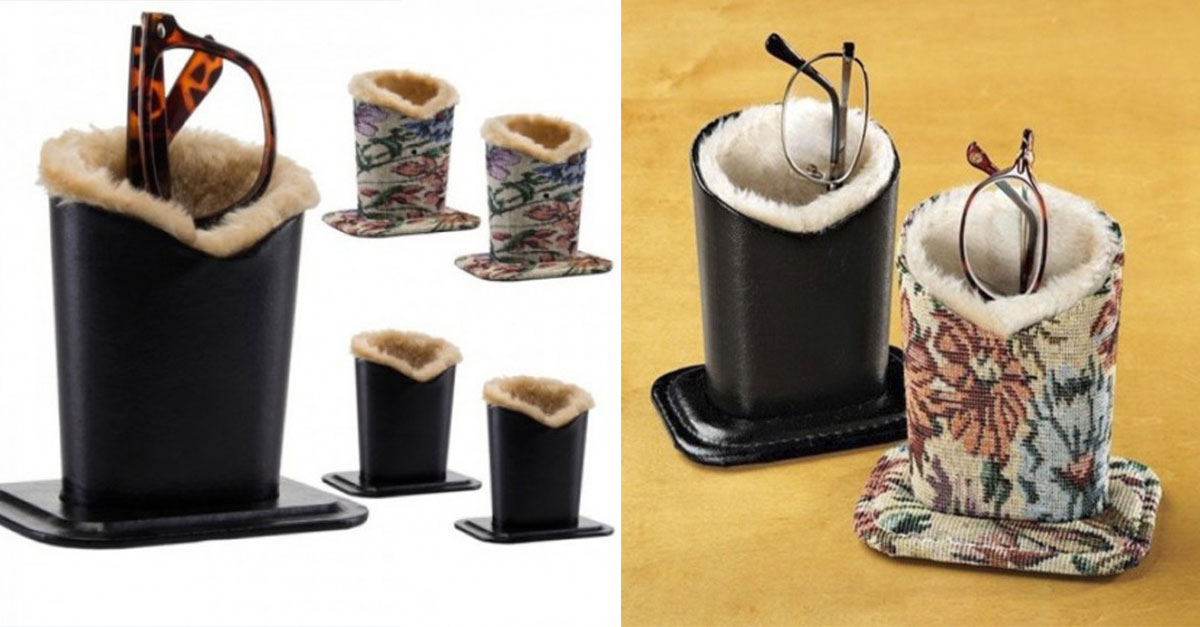 Upright Eyeglasses Holder