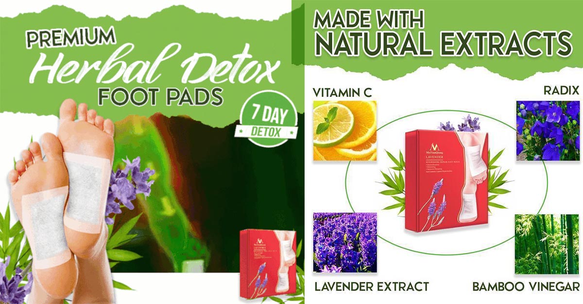 Premium Herbal Detox Foot Pads