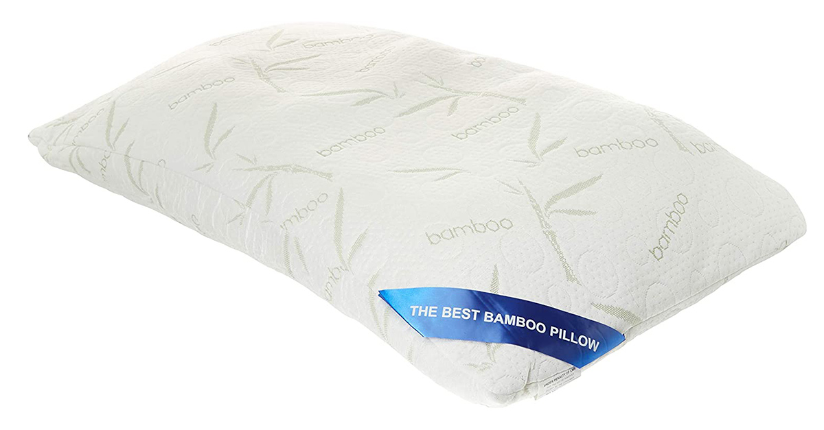 The Best Bamboo Memory Foam bed Pillow 2 Options