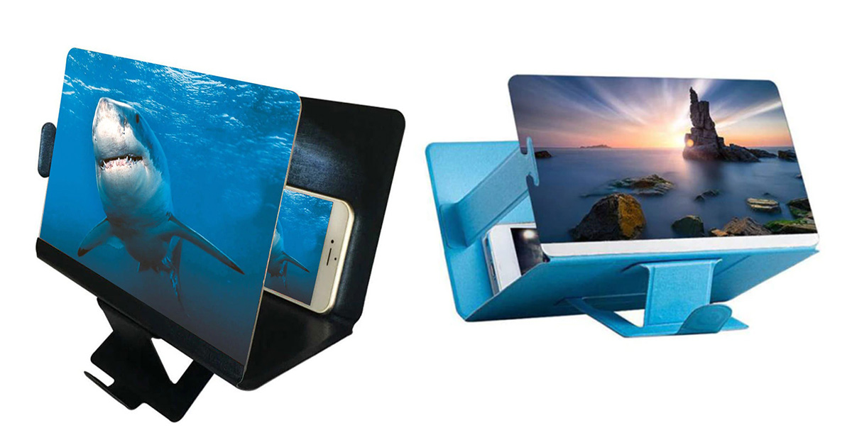 Screen Magnifier for Smartphone 3 Options