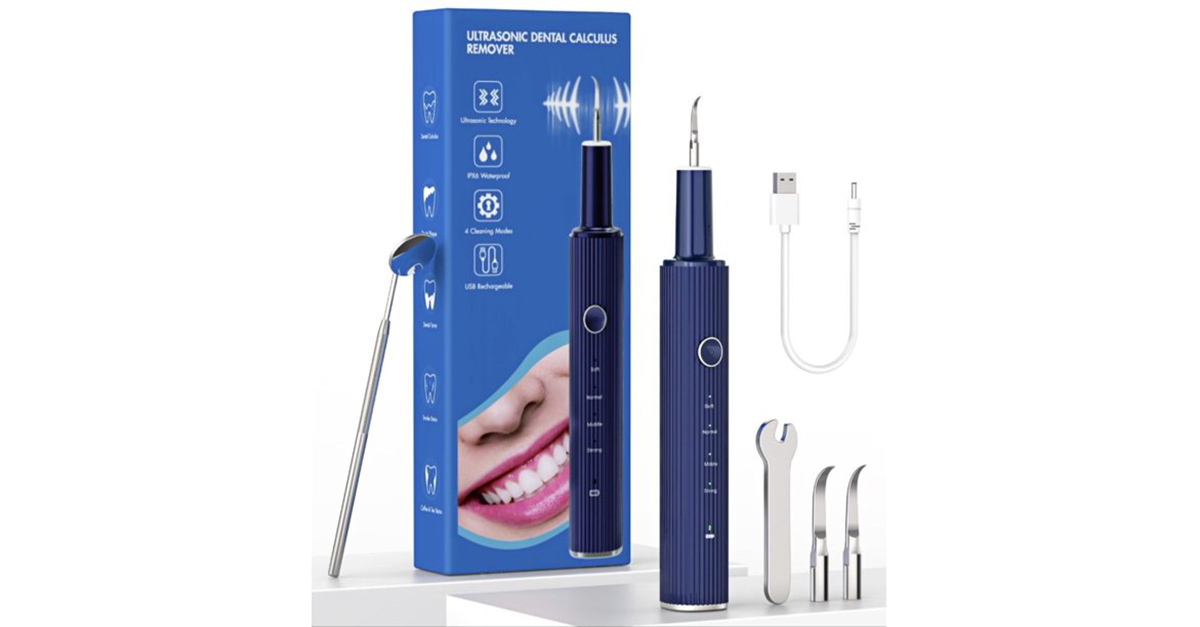 Ultrasonic Dental Calculus Remover Teeth Cleaning Kit