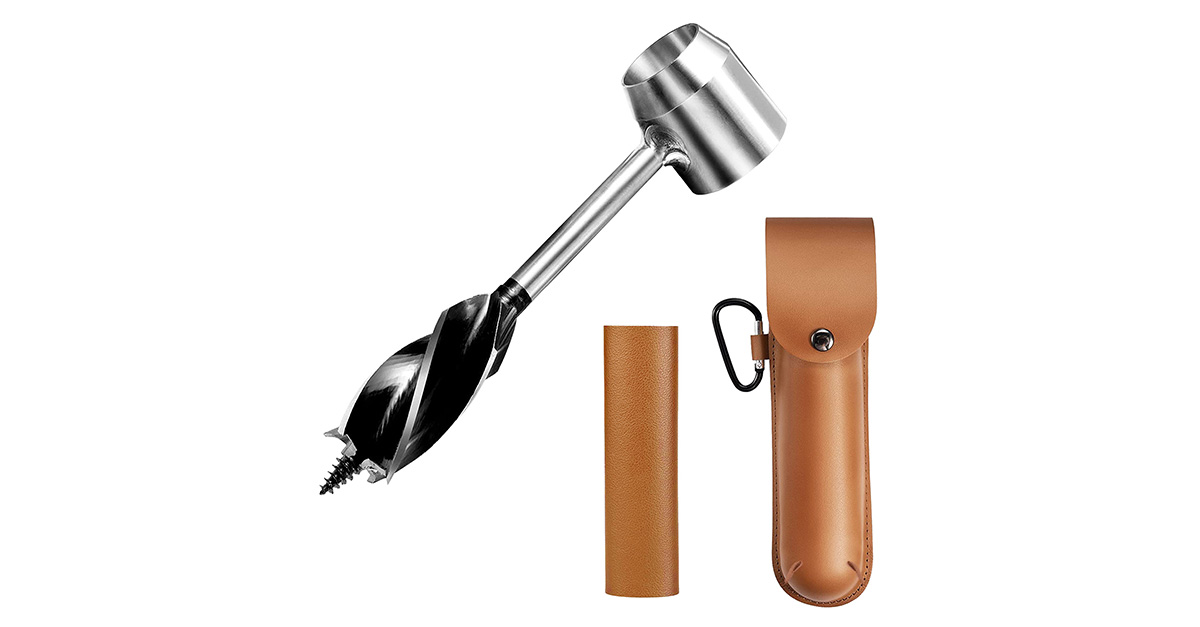 Outdoor Survival Tools for Bushcraft Hand Auger Wrench