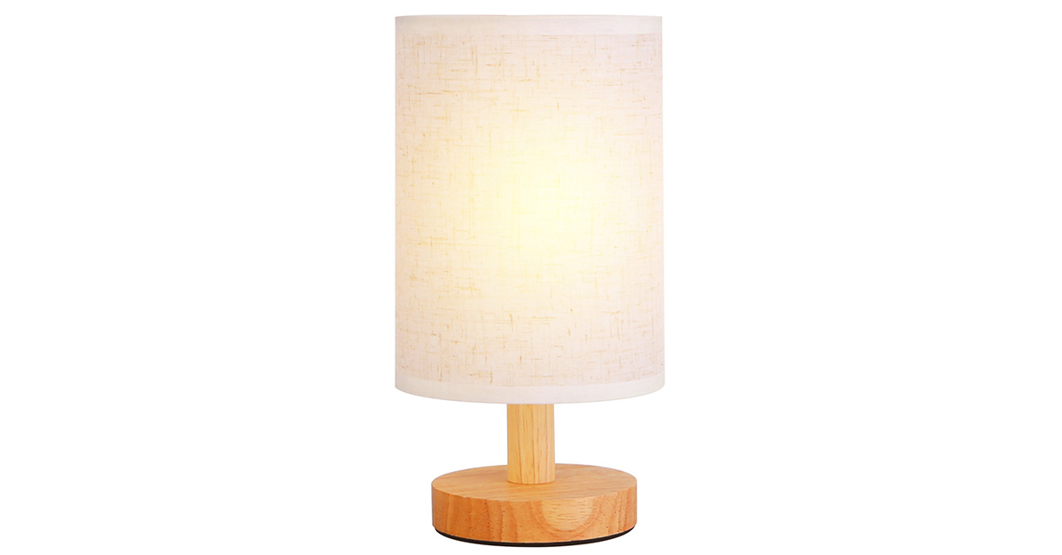 Warm White Bedside Lamps for Bedroom Nightstand