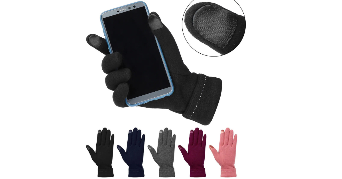 Women's FullFinger Thermal Touch Screen Gloves