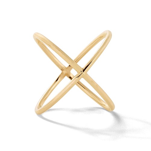 Silver X Ring 3 Styles