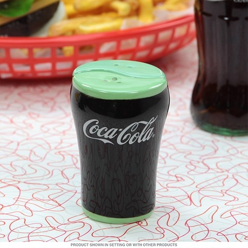 Coca Cola Softdrinks Set Of 2 Coca Cola Advertising Large Size Salt Pepper Shakers Cotrans Re