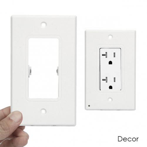 Outlet Cover with LED Night Light 2 Styles