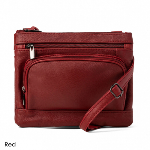 Super Soft Leather Crossbody Bag 3 Size Options