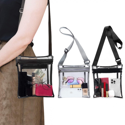 SOAR Unisex NCAA Crossbody Cell Phone Bag - Adjustable Strap, Mesh Pocket, Tech Organizer