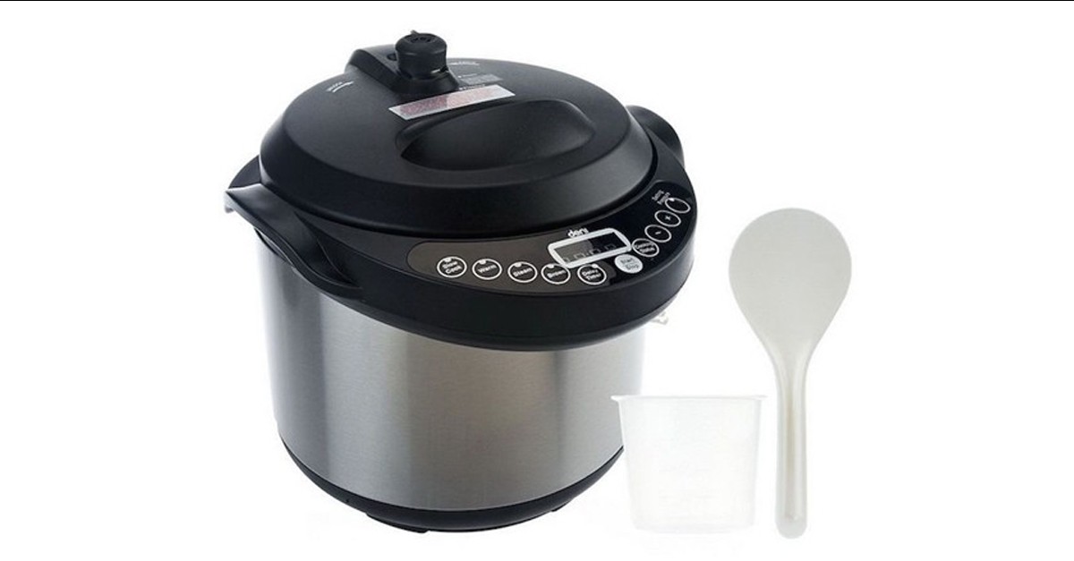 Deni 4Quart Stainless Steel Digital Pressure Cooker