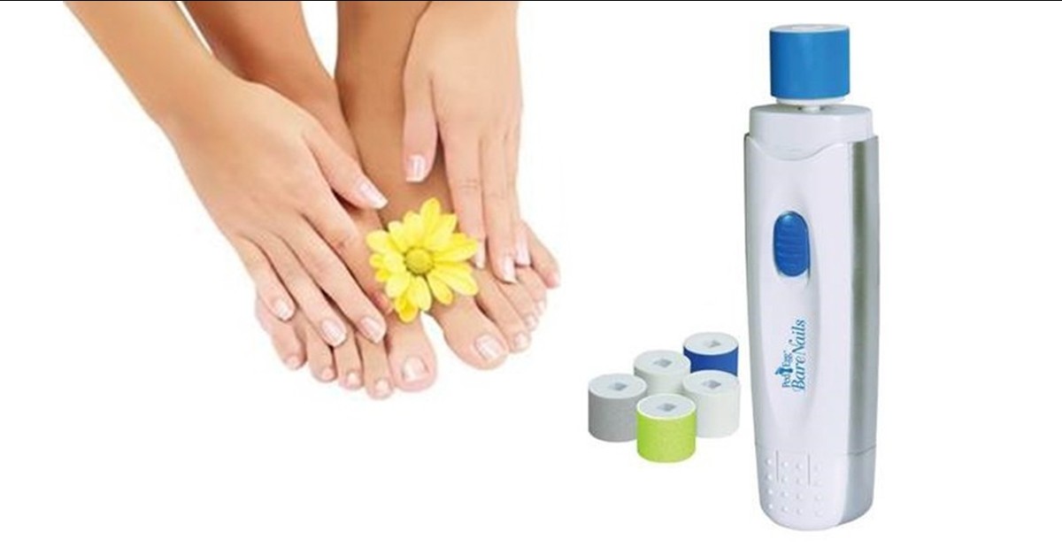 PedEgg Bare Nails Electronic Nail Care System