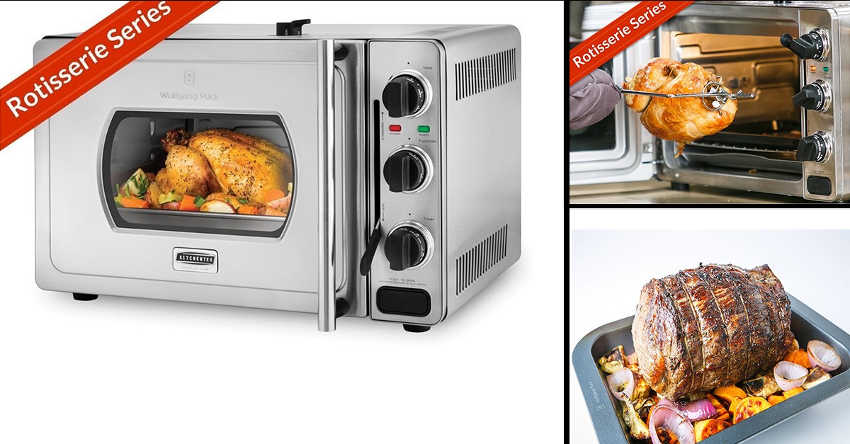 Wolfgang Puck Countertop Pressure Rotisserie Oven