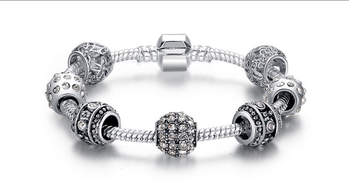 Silver Charm Bracelet