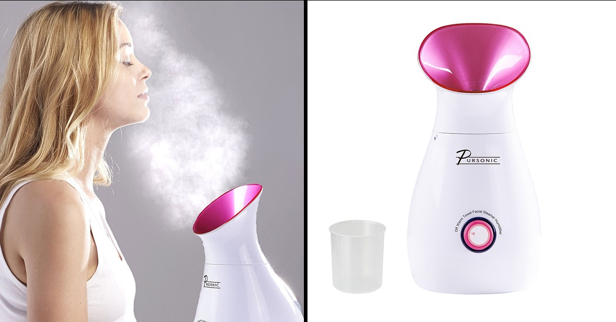Pursonic 3in1 Ionic Facial Steamer, Towel Warmer and Humidifier