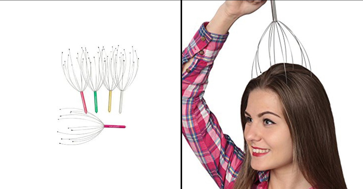 Handheld Stainless Steel Wire Scalp Massagers