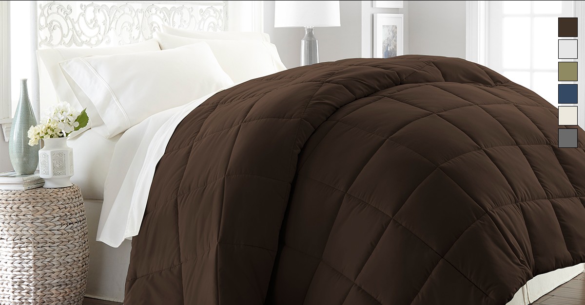 Luxurious Becky Cameron Premium Down Fiber Comforter 6 Colors