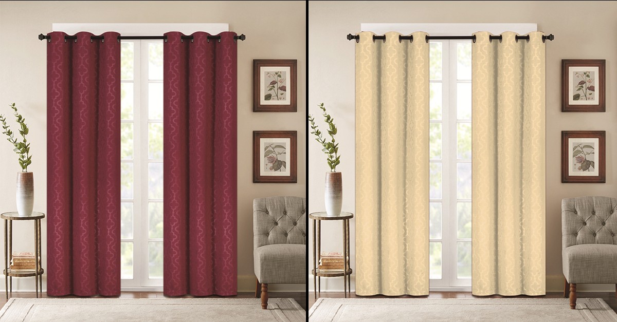 Madison Lattice Embossed Blackout Panels 6 Styles